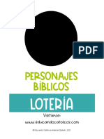 Niños - LOTERÍA Personajes Bíblicos