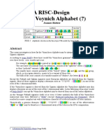 Voynich (13) - A RISC-Design For The Voynich Alphabet (?)