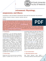 Respiratory and Metabolic Adaptations To High altitudes-EBM