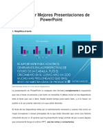 Cómo Crear Mejores Presentaciones de PowerPoint en 12 Pasos