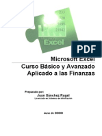 Excel Finanzas Curso