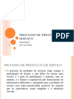 Processo de Prestação de Serviço