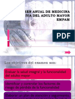 Examen Anual de Medicina Preventiva Del Adulto Mayor Empam