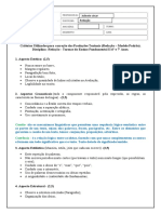 CRITÉRIOS QUE SERÃO OBSERVADOS DURANTE A CORREÇÃO DA REDAÇÃO