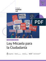 Programa - Micaela para La Ciudadania