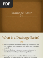 Understanding Drainage Basins and Patterns | PDF | Drainage Basin | River
