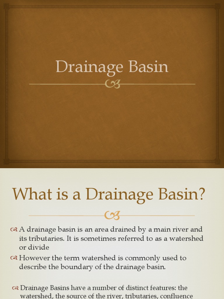 Drainage Basin Pdf Drainage Basin River