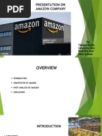 Presentation On Amazon Company