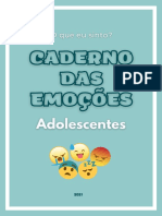 Caderno Das Emoções - Adolescentes Daniela Salazar Pires Batista