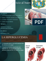 Hiperglucemia e Hiperbilirrubinemia