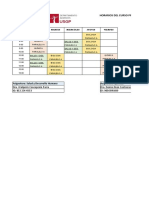 Horario Curso Propedéutico 2022 MEDICINA