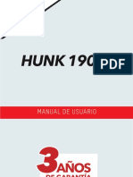 HUNK190 Manual de Usuario