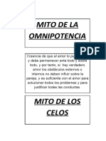 Mitos de relaciones de pareja