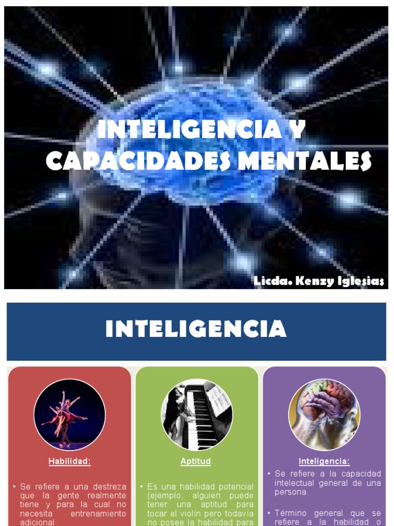 Inteligencia y Capacidades Mentales | PDF | Inteligencia | Discapacidad ...