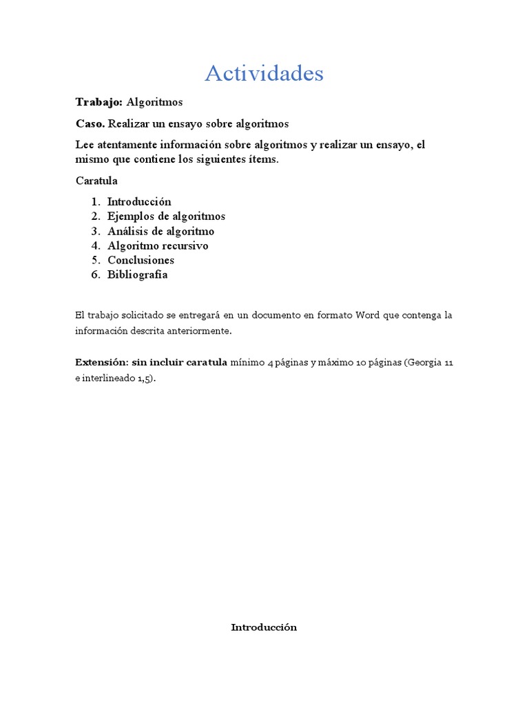 Introduccion Algoritmos Descargar gratis PDF Algoritmos Lenguaje