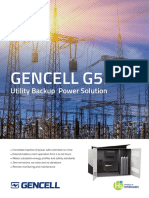 Gencell G5Rx: Utility Backup Power Solution