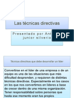 Las Técnicas Directivas