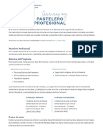 Programa PASTELERO PROFESIONAL IAG ARGENTINA