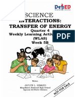 Interactions: Transfer of Energy: Science