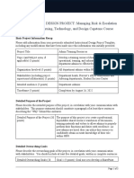 Instructional Design Project Outline Christy Hughes