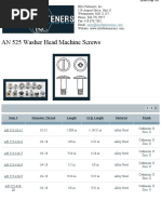 NAS 1836 Threaded Insert Specifications | PDF | Screw | Steel