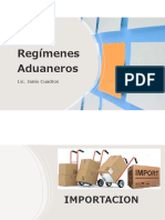 Regimenes Aduaneros - Importacion