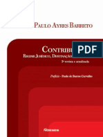 Contribuições Regime Jurídico, Destinação e Controle by Barreto, Paulo Ayres