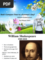 Shall I Compare Thee To A Summer's Day?