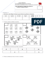 Prueba Marzo Matemática 1°A