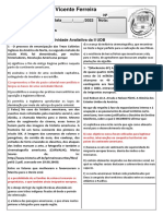 Folha de Resposta Do 8º Ano Escola Municipal Vicente Ferreir1