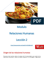 Clases Relaciones Humanas Leccion 2