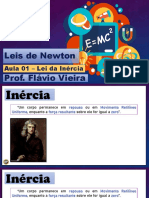 Leis de Newton - Aula 01 - 1 Lei Inércia