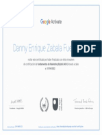 Certificado Marketing Digital