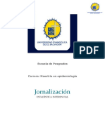 Jornalización Estadística Inferencial 2022