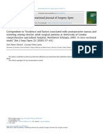 Corrigendum To Incidence and Factors Associated With Postoper - 2020 - Internat