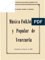 Felipe Ramon y Rivera - Musica Folclórica de Vzla