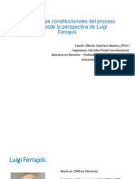 Las Garantías Constitucionales Del Proceso Penal Desde La Perspectiva de Ferrajoli