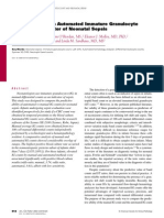 015 Performance of an Automated Immature Granulocyte