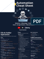 Automation Cheat Sheet 2.0