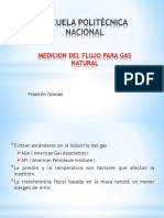 Medicion Del Flujo para Gas Natural