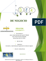 Actividad #3 Idea de Negocio