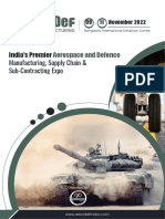 Aerospace and Defence: India's Premier Manufacturing, Supply Chain & Sub-Contracting Expo