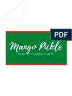 Mango Pickle: Healthy, Hygienic & Fresh
