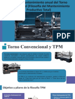 Plan de Mantenimiento Del Torno Convencional