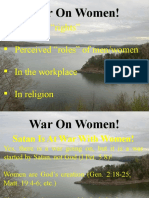 Satan Wages War Against Women Through Division And Sin