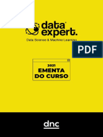 Ementa do Curso Data Science