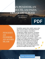 Peran Pendidikan Agama Islam Pada Era Globalisasi
