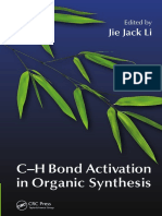 Jie Jack Li C H Bond Activation in Organic Synthesis CRC Press 2015