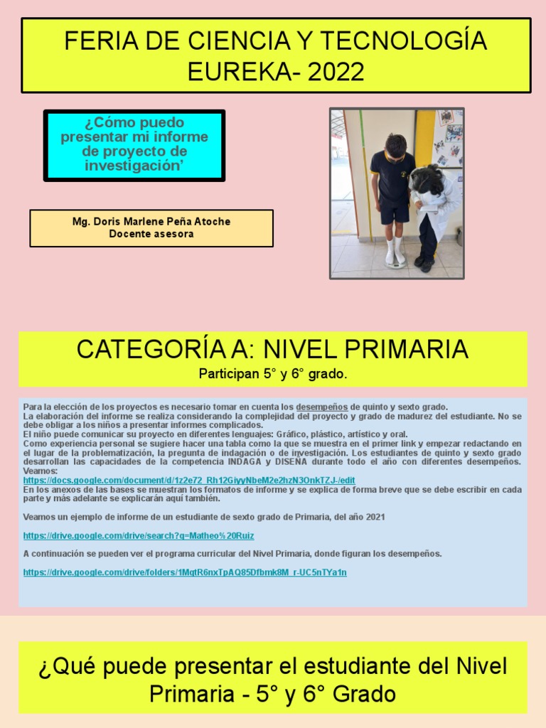 Ganadores De Proyectos De Feria De Ciencias Para 5to Grado Proyecto De