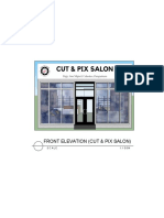 Front Elevation (Cut & Pix Salon)
